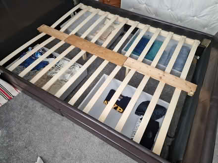 Photo of free Kingsize Faux Leather bed (Gateshead NE9) #3