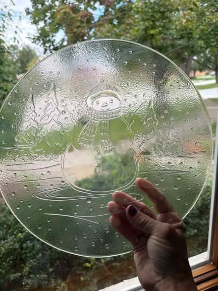 Photo of free Glass serving platters (Roselle, Il) #1