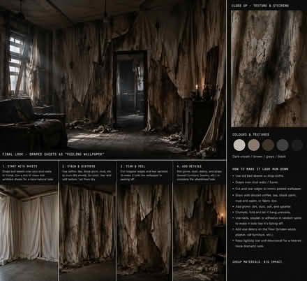 Photo of music video sheets/drapes (Taunton Lyngford District Ward TA2) #1