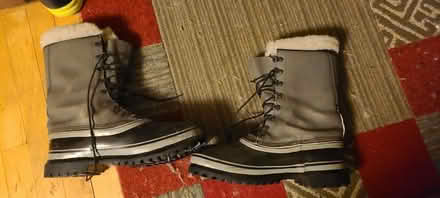 Photo of free Men's Eddie Bauer duck boots sz 10 (South beacon hill) #2