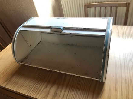 Photo of free Bread bin metal white (Heysham LA3) #2