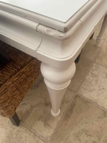 Photo of free White dining table and chairs (Laguna Niguel) #3
