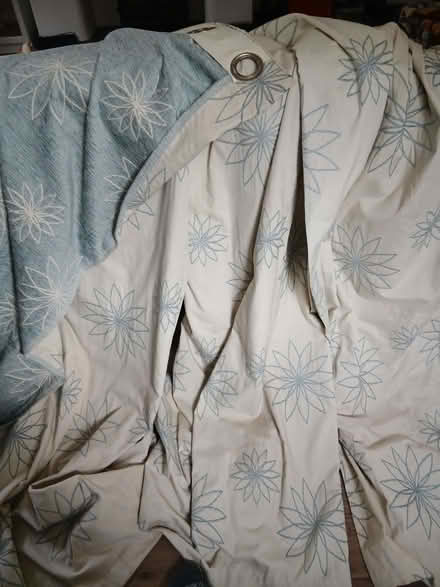 Photo of free Curtain material and tiebacks (Bisley Road GL5) #2