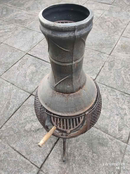 Photo of free Cast Iron Chiminea (Warrington) #1