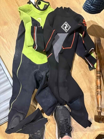 Photo of free Long wetsuits age 8-12 (Greaves LA1) #1