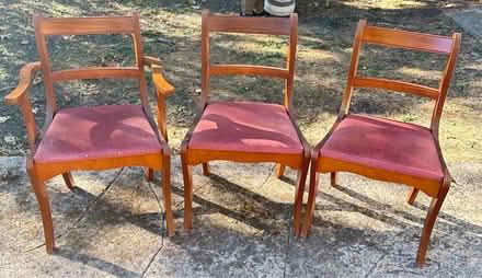 Photo of free 3 chairs (Egham TW20) #1