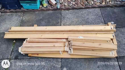 Photo of free Wooden Framed Double Bed (Vigo DH3) #1