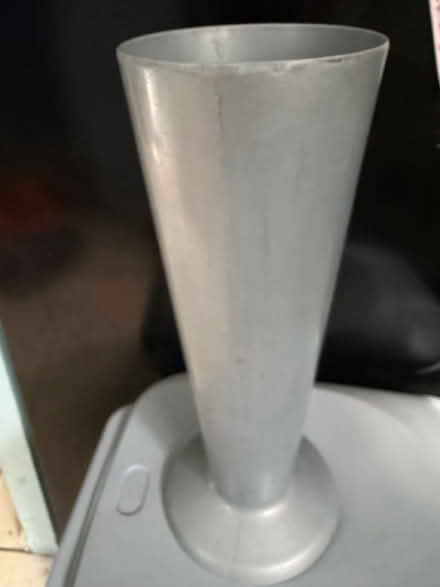 Photo of free Tall Grey Plastic Vase (Westbury Wilts BA13) #1