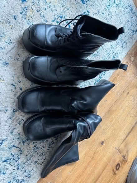 Photo of free 2 pairs of boots size 38 (St Albans AL3) #1