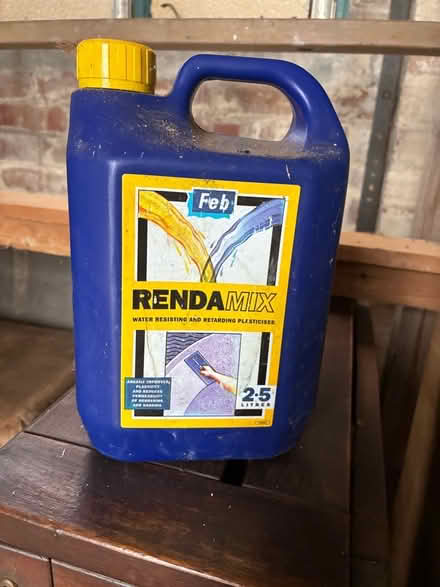 Photo of free Renda mix water resist plasticiser (Upper Wolvercote OX2) #1