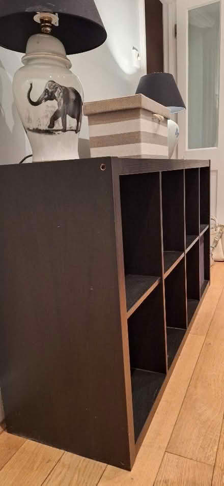Photo of free Black Ikea 2x4 Kallax bookcase (Lion Gate TW9) #1