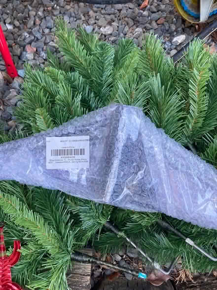 Photo of free Christmas tree fake pine sprigs (Foothill Boulevard Cupertino) #2