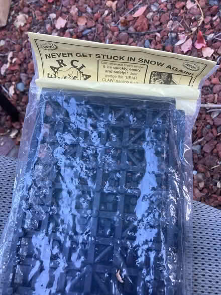Photo of free Never get stuck in snow again (Foothill Boulevard Cupertino) #1