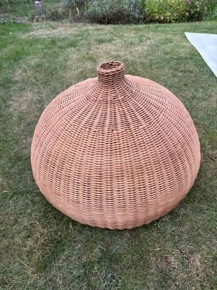 Photo of free Huge rattan lampshade (St Albans AL3) #1
