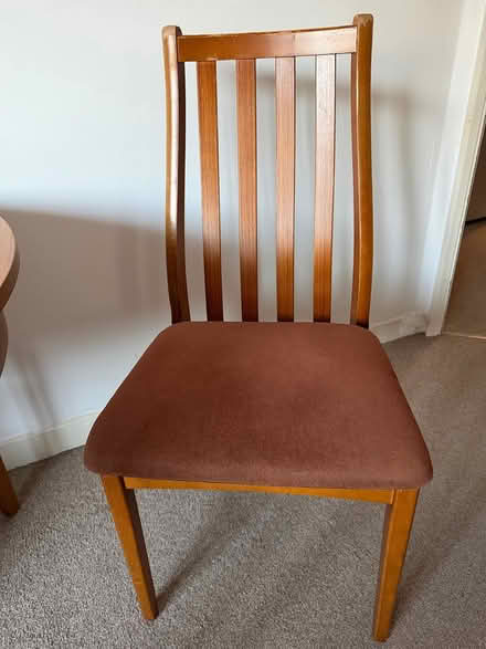 Photo of free Dining table with 4 chairs (Market Harborough) #2