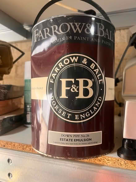 Photo of free Farrow & Ball ‘Downpipe’ emulsion (Upper Wolvercote OX2) #1