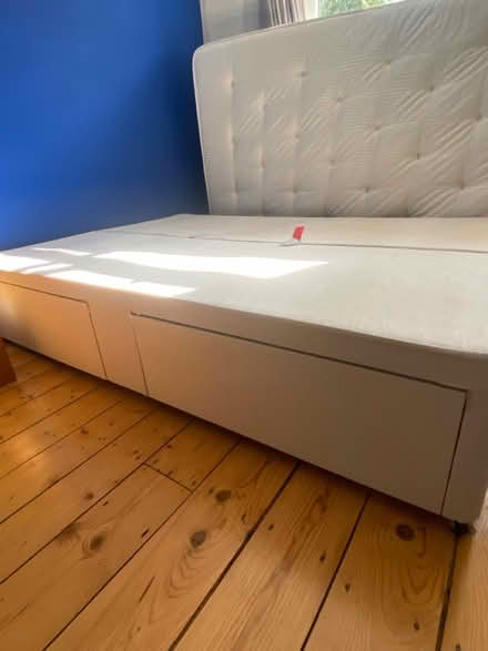 Photo of free Double divan bed and mattress (Withington, M20) #3