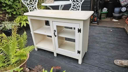 Photo of free Little cupboard unit, white (Leasowe CH46) #1