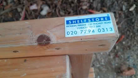 Photo of free Two lengths of pine shelving ends (Loughton IG10) #2