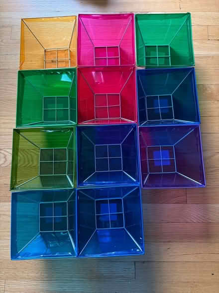 Photo of free Square soft vinyl bins (Roselle, Il) #2