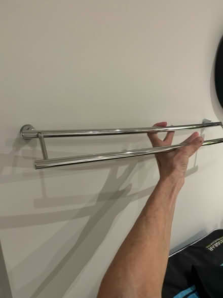 Photo of free Double towel rack (Old ottawa south) #1