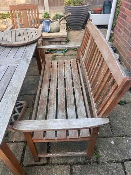 Photo of free Garden table and chairs (Stanway, CO3) #2