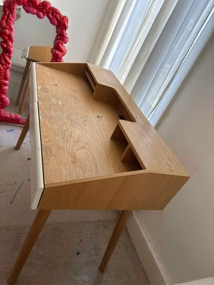 Photo of free Wooden john lewis desk (Hammersmith W12) #2