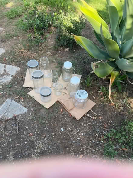 Photo of free Glass jars (1028 17th St, Santa Monica) #1