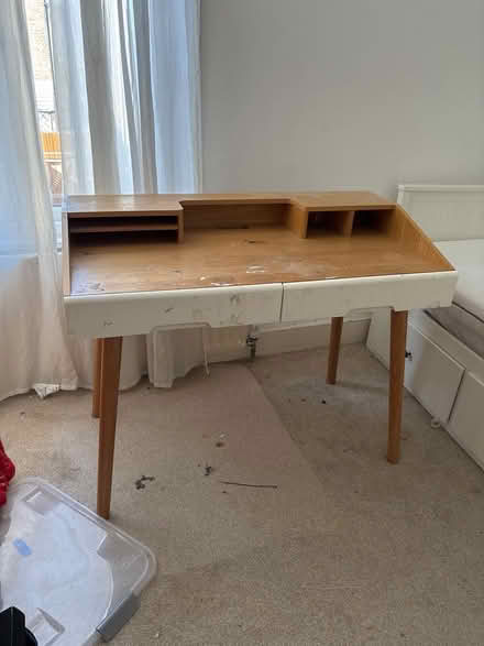 Photo of free Wooden john lewis desk (Hammersmith W12) #1