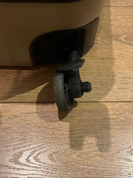Photo of free Large suitcase with half wheel (Dalston junction E8) #3