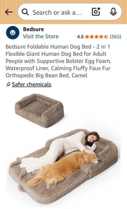 Photo of free Like-new Bedsure Foldable Dog Bed (Cabin John near Bethesda) #3