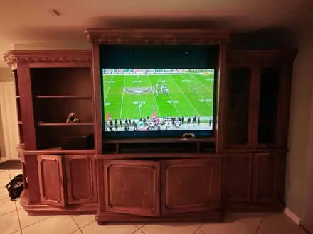 Photo of free Large entertainment center (Weston) #1