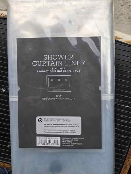 Photo of free Shower curtain liner (El Sobrante) #1