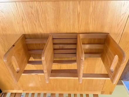 Photo of free Extendable single wooden bookshelf (Priestwood RG42) #1