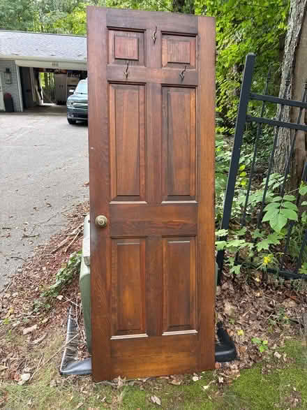 Photo of free Solid wood door. 28” x 80” (Flora Lane, Saint Joseph MI) #2