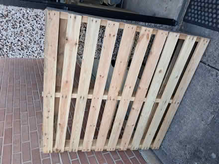 Photo of free wood pallet 110 x110cm (Kimberley NG16) #1