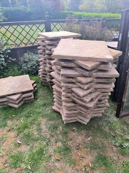 Photo of Slates, garden paving (Bedford) #1