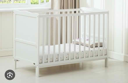 Photo of Toddler wooden cot bed (Blackford Bridge BL9) #1