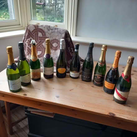 Photo of free 10 Old Champagen Bottles (Kendal LA9) #1