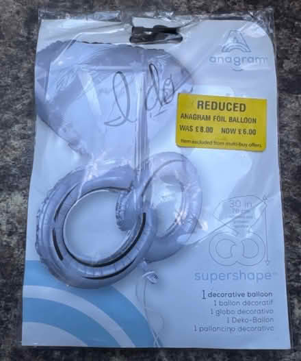 Photo of free Big Silver Engagement Foil Balloon (Springfield, CM1) #1
