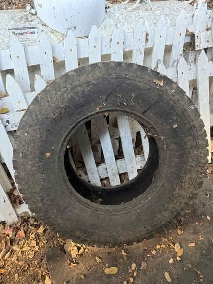Photo of free 35” tire (Saratoga) #1