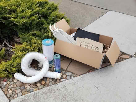 Photo of free Ceiling fan and Hot Tub filter (10516 Whitney Way, Cupertino) #1