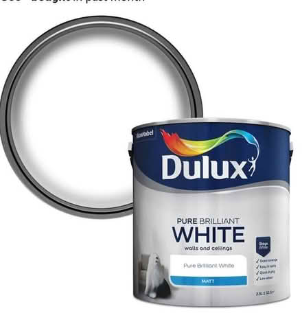 Photo of Dulux matt White (walls/ceilings) (Northend BA1) #1