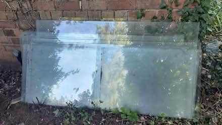 Photo of free Toughened glass sheets (from dismantled greenhouse) (Kings Heath B14) #1