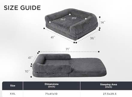 Photo of free Like-new Bedsure Foldable Dog Bed (Cabin John near Bethesda) #4