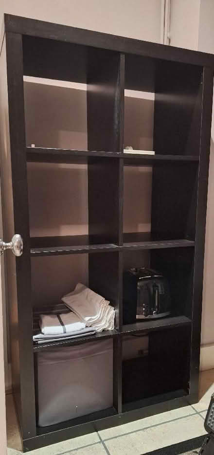 Photo of free Black Ikea 2x4 bookcase (Lion Gate TW9) #1