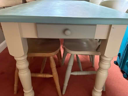 Photo of free Pine table and chairs (Eaton Socon PE19) #2