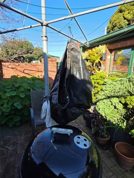Photo of free Weber barbecue, cover and bottles (Brunswick) #1
