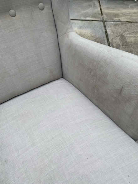 Photo of free IKEA grey armchair (Chalet Estate NW7) #2