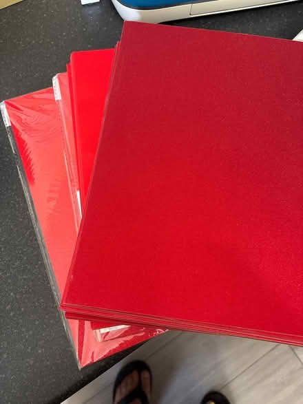 Photo of free A4 card mostly glitter (Fyfield OX13) #4